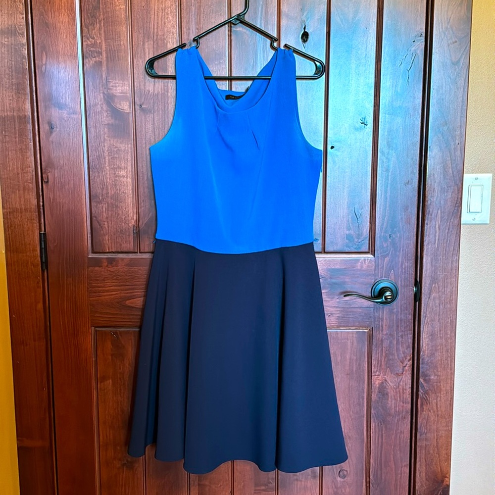 Two-toned Blue, The Limited dress, Size L
